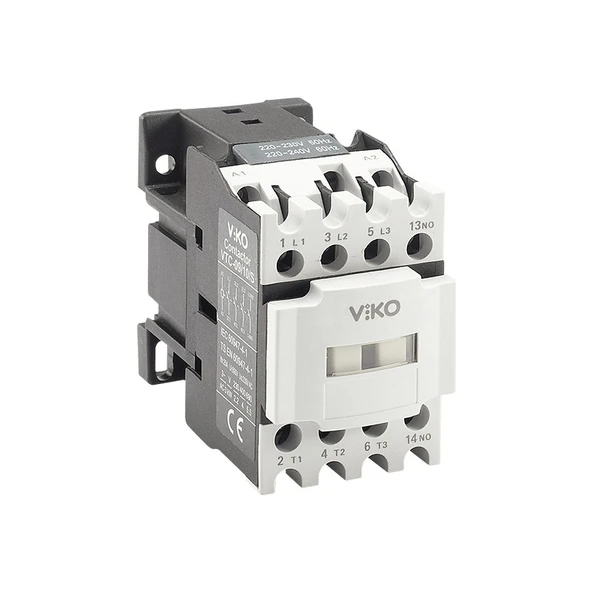Viko Vtc-65/11/S 65A 1No+1Nc Kontaktör 65A 230V Bobin ürün görseli 1