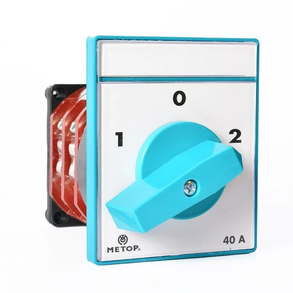 Metop Pako Şalter Kutup Değiştirici(2-0-1) 3P 40A Mt 029 40 ürün görseli 1