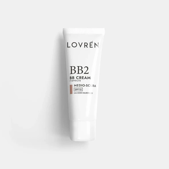 Lovren BB2 SPF15 Medium Dark Orta Koyu Ton BB Krem 25ML ürün görseli 1