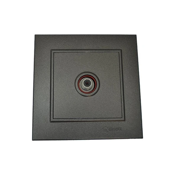 Makel  Karea Uydu Prizi Tekli Geçişli (Füme) ürün görseli 1