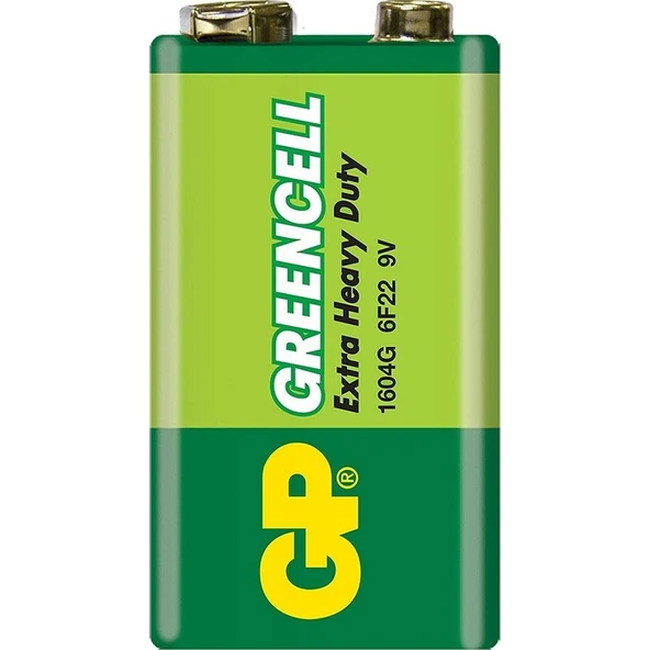 GP 9V Greencell Pil
