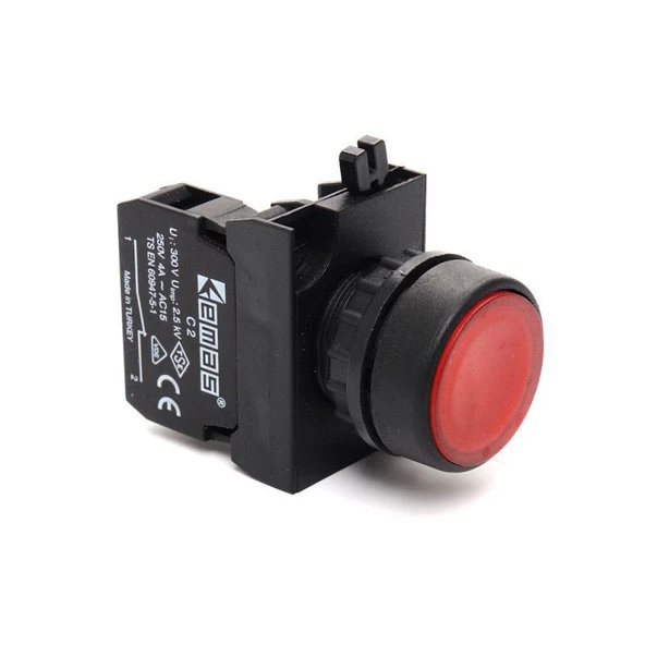 Emas Cp200Dk Kumanda Düğmesi Adap.Stop ürün görseli 1