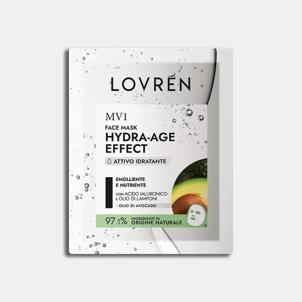 Lovren MV1 Hydra-Age Effect Face Mask Kağıt Yüz Maskesi ürün görseli
