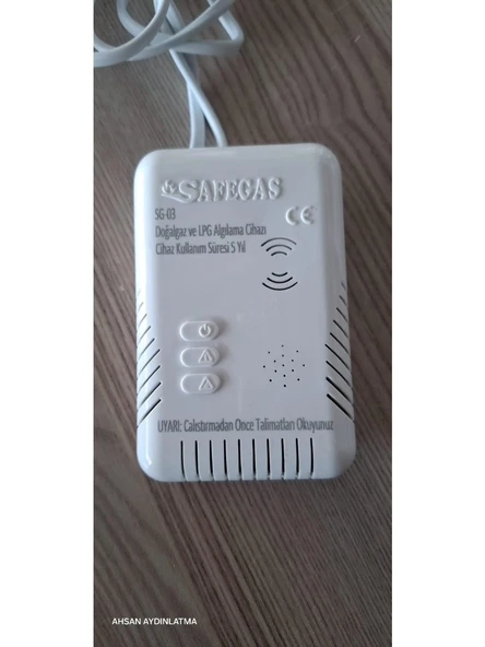 Safegas Sg-03 Gaz Alarm Cihazı - Resim 5