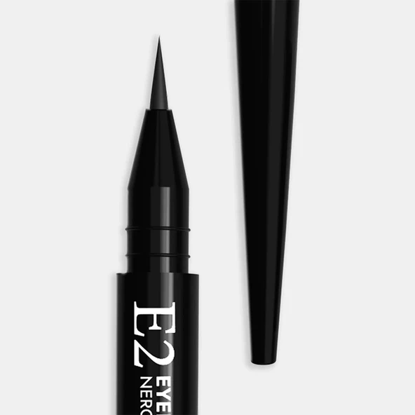 Lovren E2 Intense Black Yoğun Siyah Eyeliner - Resim 2