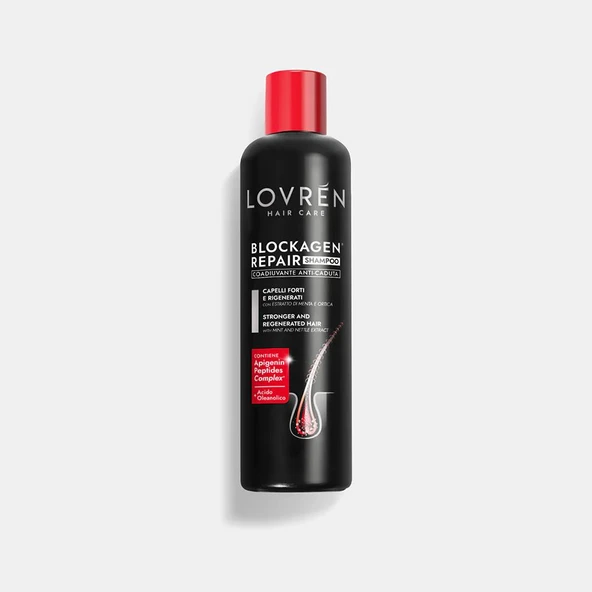 Lovren Blockagen Repair Adjuvant Anti-Fall Shampoo Dökülme Karşıtı Şampuan 250ML ürün görseli 1