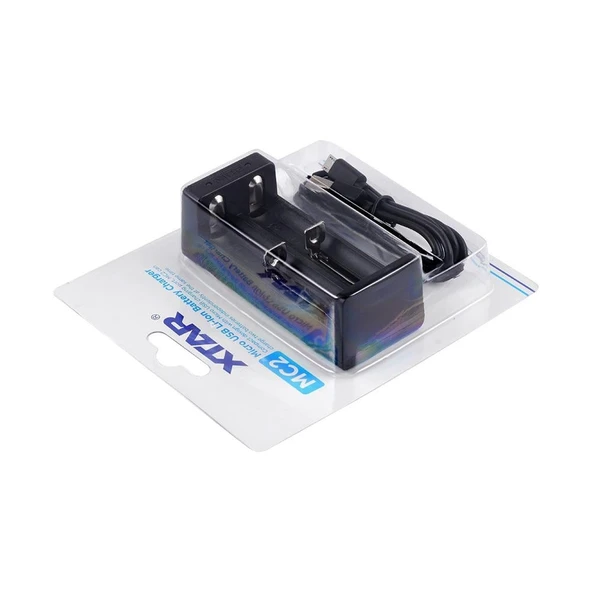 Xtar MC2 - Taşınabilir Li-ion Pil Şarj Cihazı - 0.5A - 2li (323.505.010) - Resim 3