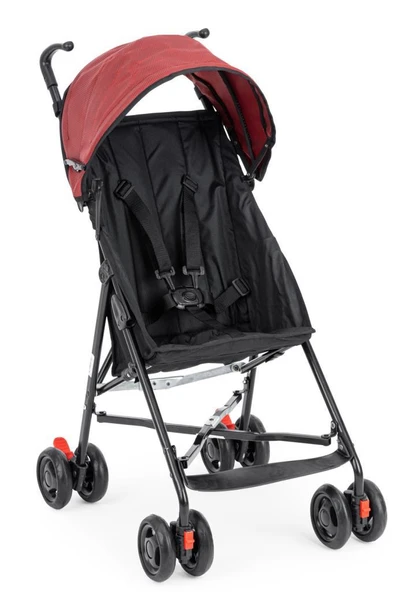 Moony Baby MB108 Stork KIRMIZI Baston Bebek Arabası Puset Sarı - 1
