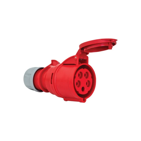 Mete Enerji 32A Cee Norm Uzatma Prizi Ip44 3P+N+E Vidalı ürün görseli