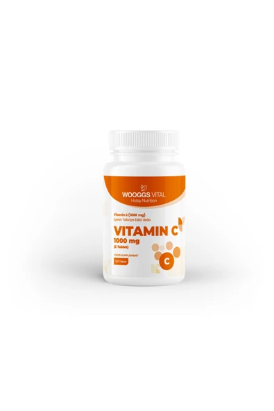 Vitamin C (2Tablet 1000 MG) Içeren Takviye Edici Gıda 120 Tablet - 3