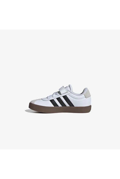 adidas Vl Court 3.0 Skateboarding Çocuk Beyaz Sneaker ID9155 - 4