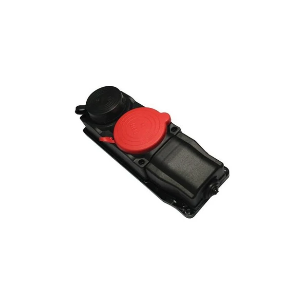 Tem  1 Ad Monofaze(1X16A) + 1Ad Trifaze(3X25A)  Kauçuk Grup Priz (540.425.111)