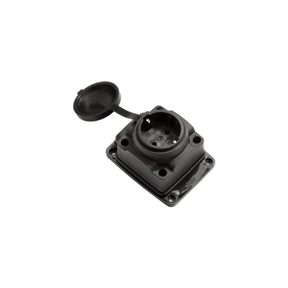 Tem  Monofaze Kauçuk Duvar Priz 1X16A 220V (215.116.101) ürün görseli 1