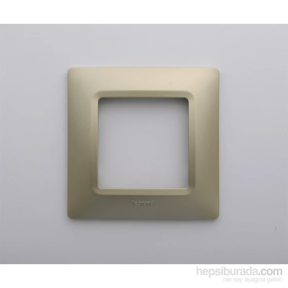 Legrand Salbei Tekli Çerçeve, Şampanya ürün görseli 1