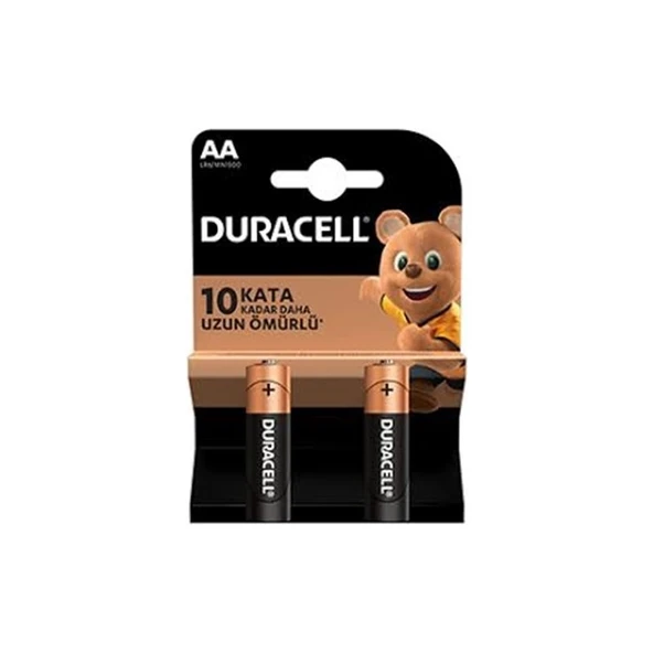 Duracell Simply Basic Kalem Pil 2li Aa ürün görseli 1