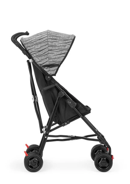 Moony Baby MB108 Stork KARELİ BORO Baston Bebek Arabası Puset Gri - 2
