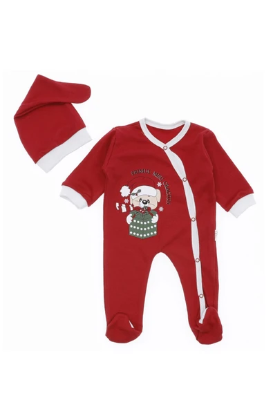 Unisex Bebe Tulum Noellik Baskılı - 2