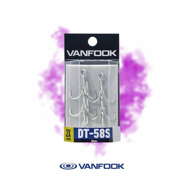 Vanfook FT-58S Treble Silver Üçlü İğne ürün görseli 1