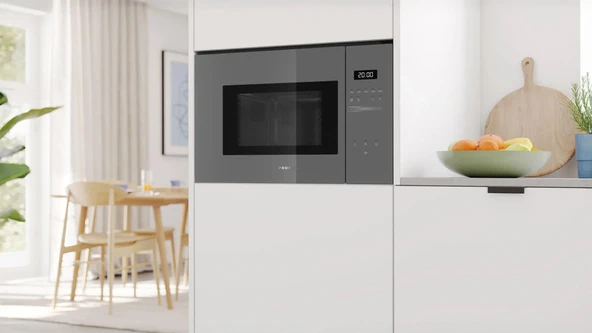 Profilo FRIAT9AN 20 Lt 800 W Platin Gri Ankastre Mikrodalga Fırın - Resim 5