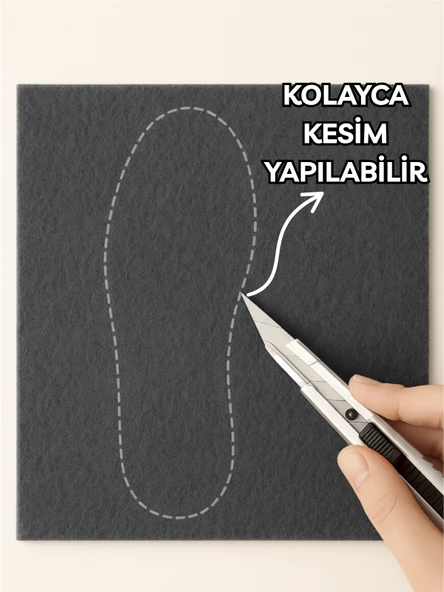 Beylini 1 Adet Ayakkabı Tamir Keçe Kendinden Yapışkanlı Onarım Bandı Kare Delik Onarım Yaması Spor Ayakkabı - 2