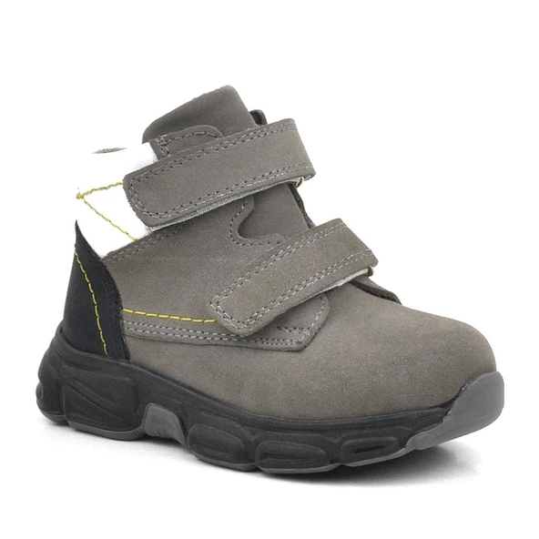 Rakerplus Hakiki Deri Gri Nubuk Bebek Spor Bot Ayakkabı ürün görseli