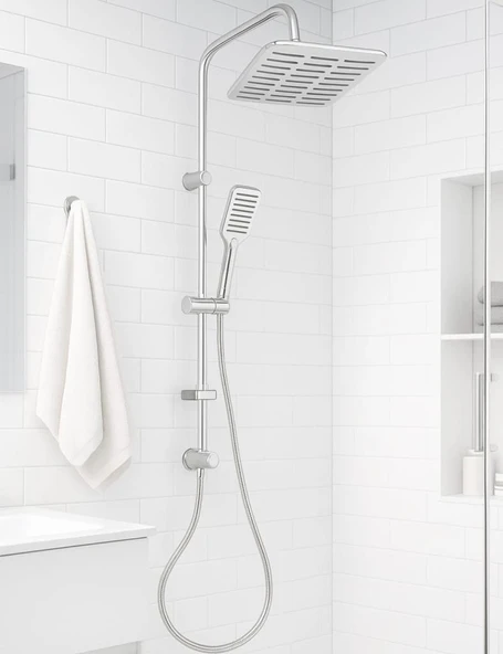 Artema Flo S Banyo Bataryası + Doppo Siena Lux Tepe Duş Sistemi - 7