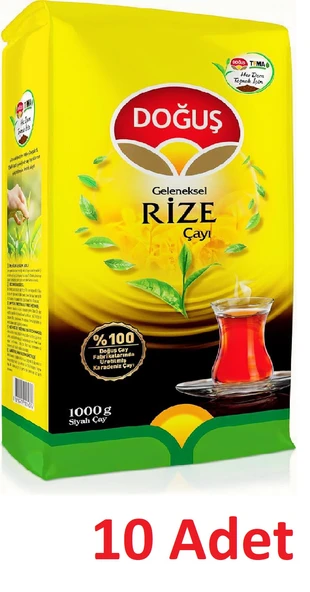 Doğuş Rize Sarı Çay 1000 gr x 10 adet