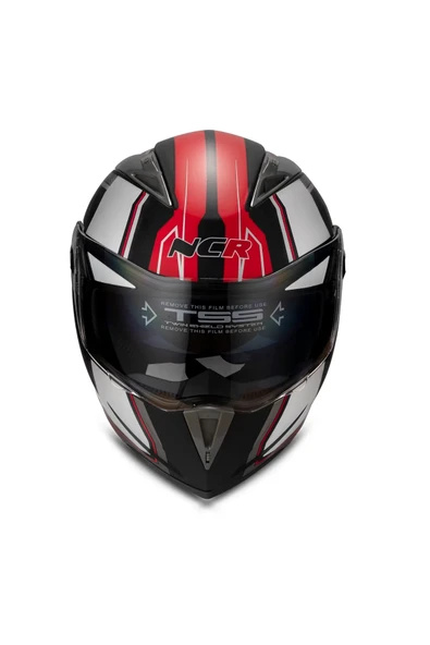 NCR Çene Açılır Motor Kaskı - Resim 3