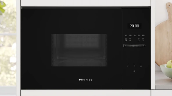 Profilo FRIAT9AS 20 Lt 800 W Siyah Ankastre Mikrodalga Fırın - Resim 2