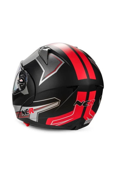 NCR Çene Açılır Motor Kaskı - Resim 4