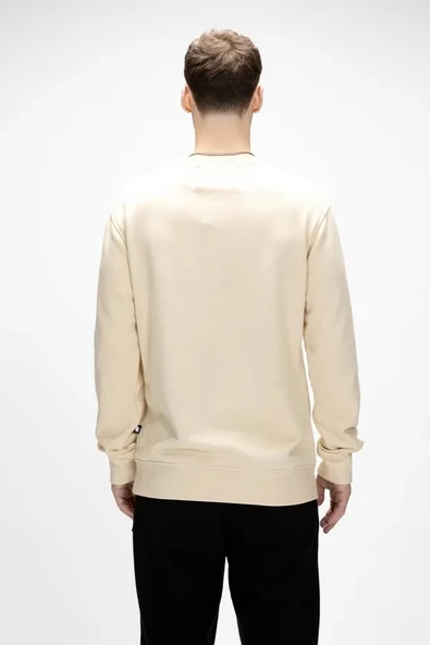 Bad Bear Sailor Bej Crewneck Erkek Sweatshirt - Resim 3