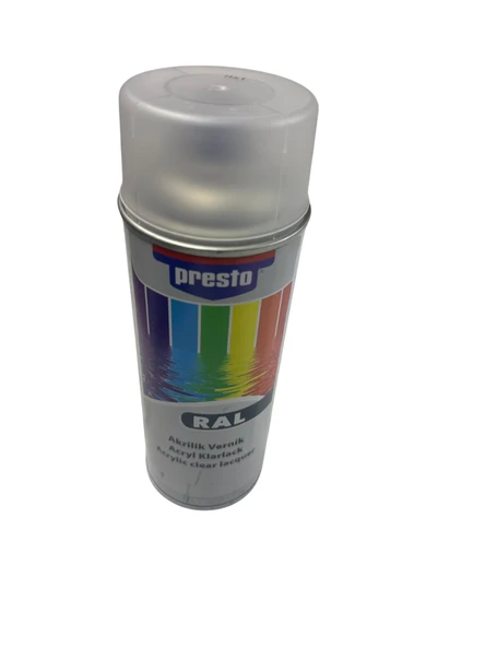 Presto Sprey Boya ve Vernik 400 ml – Oto, Metal, Ahşap ve Plastik Yüzeyler İçin - 2