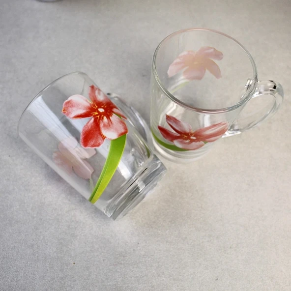 TEMPERLİ CAM KUPA NEW MORNING SWEET IMPRESSION 32 CL - Resim 2