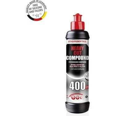 Menzerna YENİ 400 Heavy Cut Ağır Çizik Giderici Kalın Pasta 250 ml