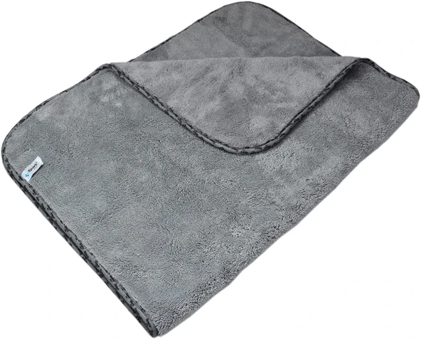 Spark 2316 Mikrofiber Peluş Oto Kurulama Bezi 60x90 cm 800 GSM - Yüksek Emicilik - 3