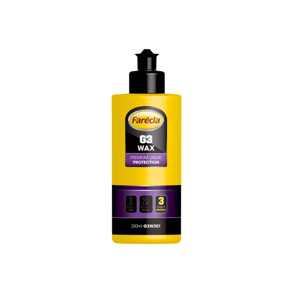 Farecla G3 Pasta 500ML + G3 Wax Cila 250ML (2 Adet Sünger - 1 Adet Ci̇la - 1 Adet Pasta) - 3