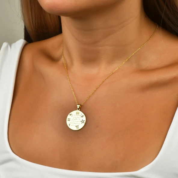 Hiçlikten Gelen Güç Gümüş Kolye - Resim 2