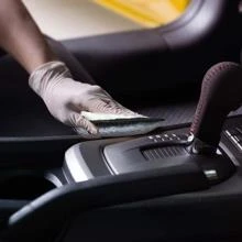 IRONCHEMICAL Scrubpad Cleaning Pad 10x13 cm – Lüks Deri ve Plastik Temizlik Süngeri (Çift Yüzeyli) - 4