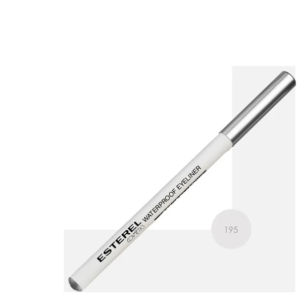 Esterel Waterproff Eyeliner No: 195 Mat Beyaz