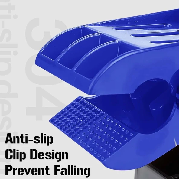 SGCB Mat Clamp 17x7x8cm 4 ADET-PASPAS TUTACAĞI-SERT PLASTİK-YAYLI - 6