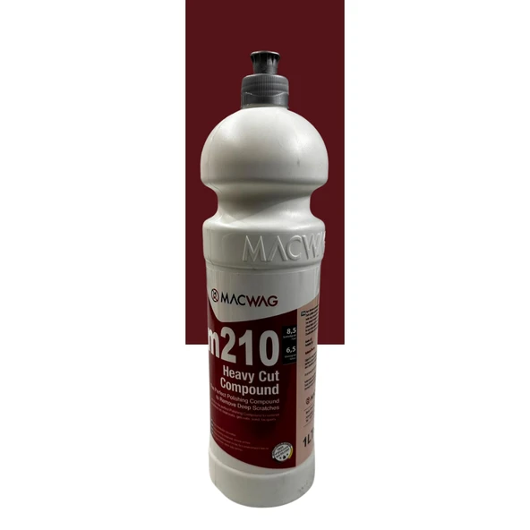 MACWAG M210 Heavy Cut Compound 1 LT - P1500 Zımpara İzlerini Gideren Profesyonel Aşındırıcı Pasta - 2
