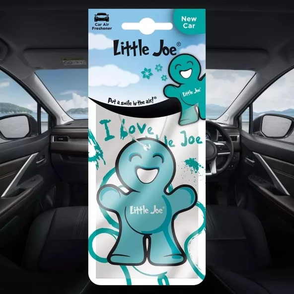 Little Joe Yeni Araç Asma Koku (New Car) -30 Gün -İpli Oto Kokusu -Ayna Parfümü - 1