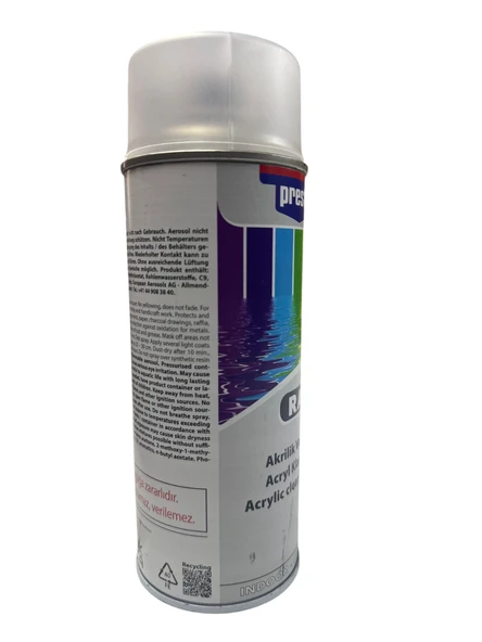 Presto Sprey Boya ve Vernik 400 ml – Oto, Metal, Ahşap ve Plastik Yüzeyler İçin - 8