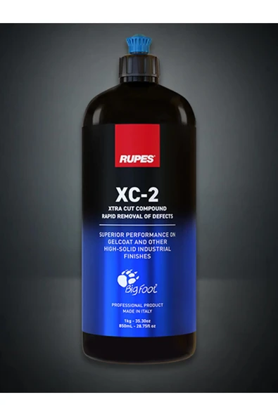 Rupes XC-2 XTRA Cut Compound Agresif Çizik Giderici Pasta 1 kg - 3