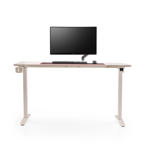 xDrive Rüzgar Oyuncu Masası Beyaz (140x60) - Resim 7