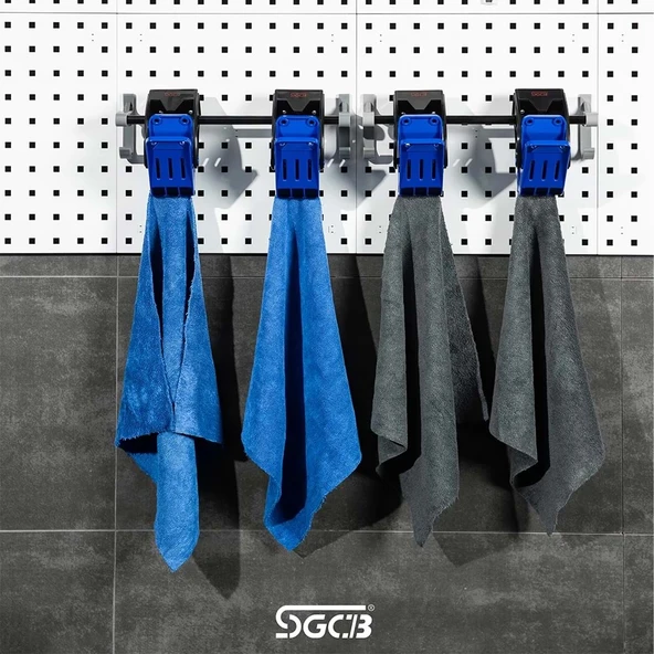 SGCB Mat Clamp 17x7x8cm 4 ADET-PASPAS TUTACAĞI-SERT PLASTİK-YAYLI - 3