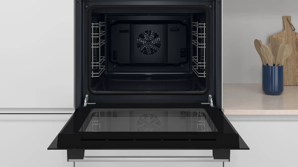 Profilo FRMA234S 66 Lt 7 Programlı Siyah Ankastre Fırın - Resim 4
