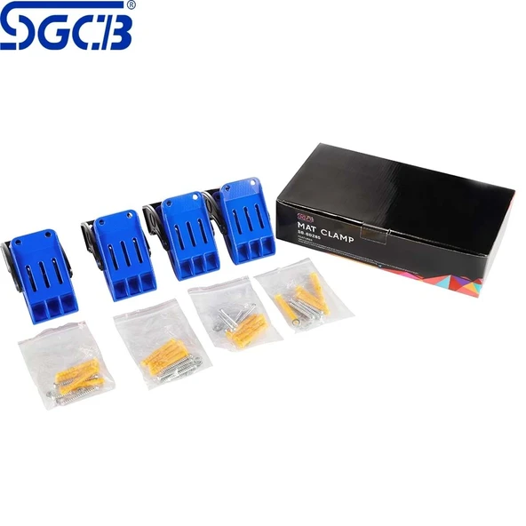 SGCB Mat Clamp 17x7x8cm 4 ADET-PASPAS TUTACAĞI-SERT PLASTİK-YAYLI - 2