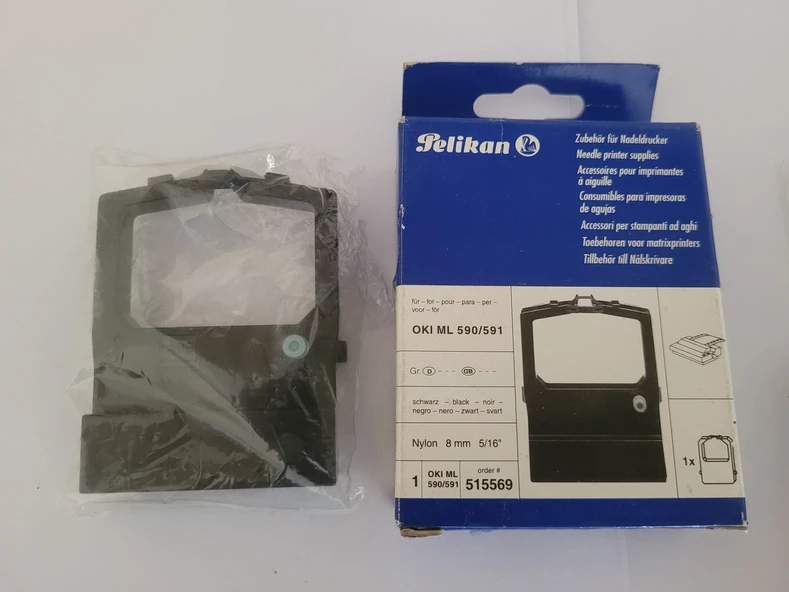 PELİKAN MARKA OKİ ML590/591 NOKTA VURUŞLU ŞERİT