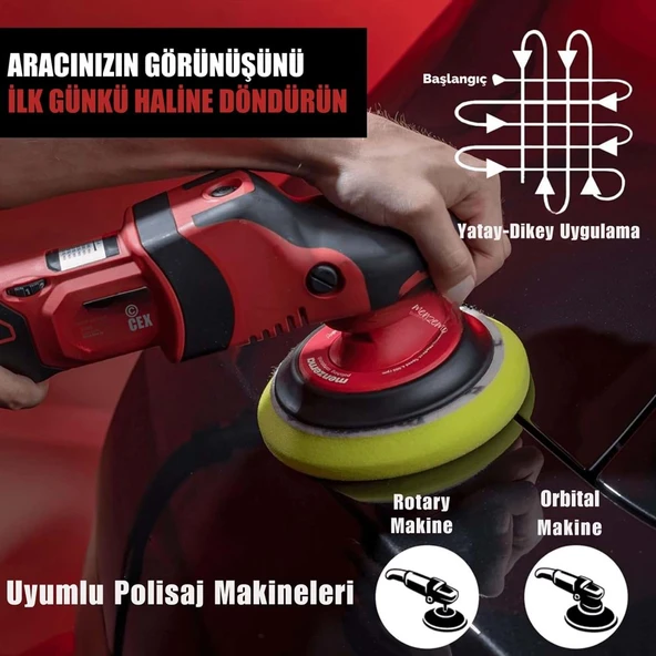 MENZERNA YENİ 400 Ağır Çizik Giderici Kalın Pasta - 1 Kg - Resim 4